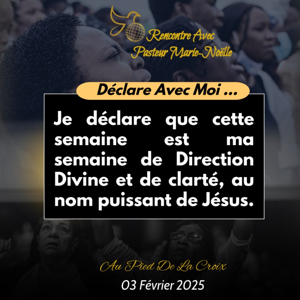 Ma semaine de Direction Divine et de Clarté&nbsp;!