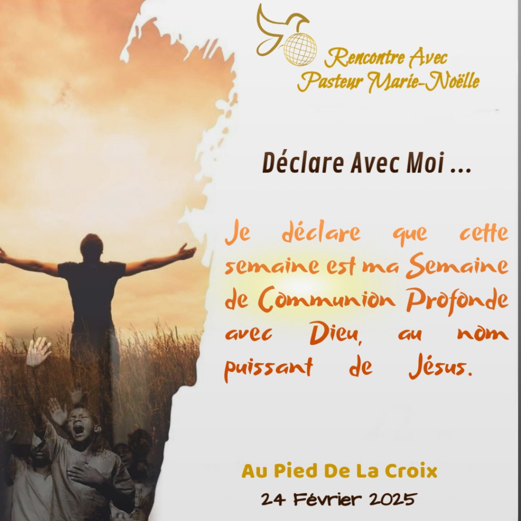 Ma Semaine de Communion Profonde avec Dieu&nbsp;!