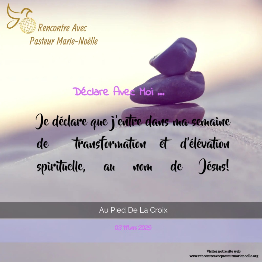 Ma Semaine de transformation et d&rsquo;élévation spirituelle&nbsp;!